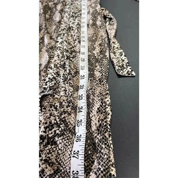 NWT Dana Buchman Womens Multi-Color Animal Print 3/4 Sleeve Midi Dress Size XS - Picture 11 of 13